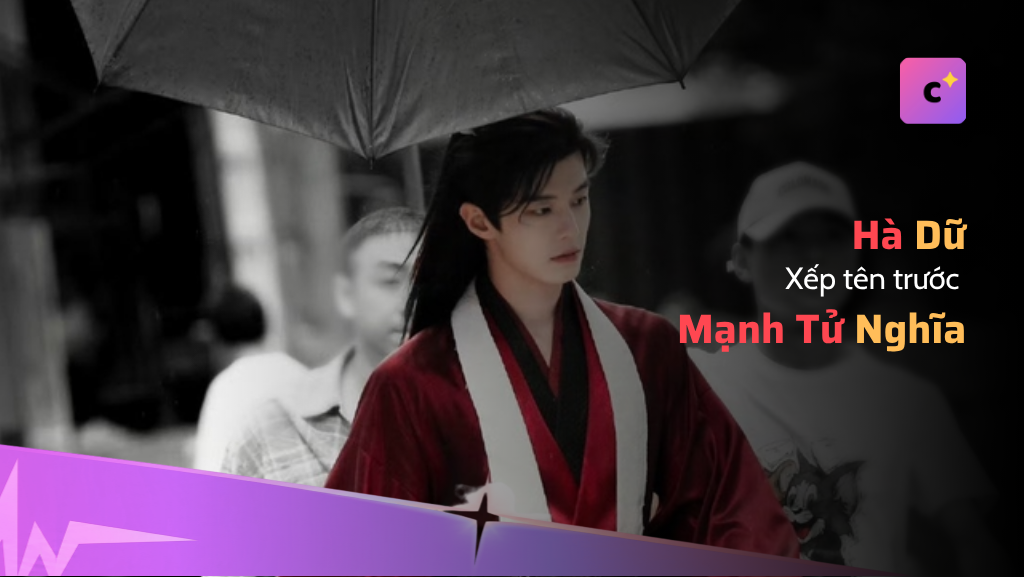 Hà Dữ xếp tên trước Mạnh Tử Nghĩa trong 'Bách Hoa Sát'